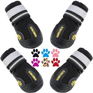 QUMY PETS dog boots NWOT